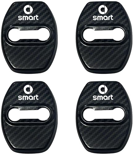 MMPZZ 4 Stück Autotürschlossabdeckung für Smart Fortwo 451 453 Smart Forfour W453 W454, Auto Türschloss Abdeckung Türschlossabdeckung Schutzkappe für Auto Dekor,B MMPZZ 4 Stück Autotürschlossabdeckung für Smart Fortwo 451 453 Smart Forfour W453 W454, Auto Türschloss Abdeckung Türschlossabdeckung Schutzkappe für Auto Dekor,B von MMPZZ