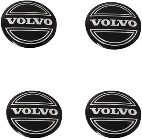 MMPZZ 4 Stück Radkappenaufkleber für Volvo XC60 I 2013-2017, Auto-Radkappen-Dekorationsaufkleber Einfach zu Verwenden für Die Autoraddekoration,1-60mm MMPZZ 4 Stück Radkappenaufkleber für Volvo XC60 I 2013-2017, Auto-Radkappen-Dekorationsaufkleber Einfach zu Verwenden für Die Autoraddekoration,1-60mm von MMPZZ