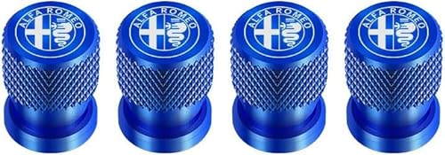 MMPZZ 4 Stück Ventilkappen für Autoreifen und - räder für Alfa Romeo 147 156 164 166 159 MITO Giulia Giulietta Stelvio, Autoventil Kappe, Reifen Ventilkappen Auto Zubehör,B MMPZZ 4 Stück Ventilkappen für Autoreifen und - räder für Alfa Romeo 147 156 164 166 159 MITO Giulia Giulietta Stelvio, Autoventil Kappe, Reifen Ventilkappen Auto Zubehör,B von MMPZZ