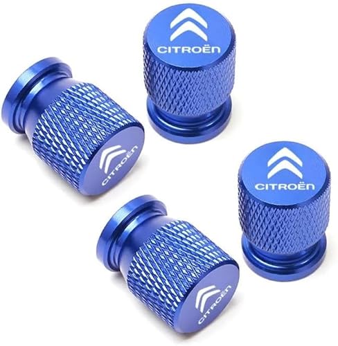MMPZZ 4 Stück Ventilkappen für Autoreifen und - räder für Citroen C1 C2 C3 C4 C5 C6 C8 C4L DS3 DS4 DS5 DS6, Autoventil Kappe, Reifen Ventilkappen Auto Zubehör,C MMPZZ 4 Stück Ventilkappen für Autoreifen und - räder für Citroen C1 C2 C3 C4 C5 C6 C8 C4L DS3 DS4 DS5 DS6, Autoventil Kappe, Reifen Ventilkappen Auto Zubehör,C von MMPZZ