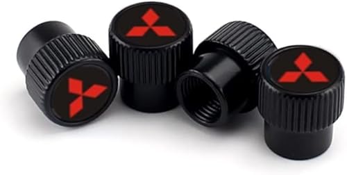 MMPZZ 4 Stück Ventilkappen für Autoreifen und - räder für Mitsubishi Eclipse/Eclipse Cross /L200 /Outlander/Pajero, Autoventil Kappe, Reifen Ventilkappen Auto Zubehör,C MMPZZ 4 Stück Ventilkappen für Autoreifen und - räder für Mitsubishi Eclipse/Eclipse Cross /L200 /Outlander/Pajero, Autoventil Kappe, Reifen Ventilkappen Auto Zubehör,C von MMPZZ