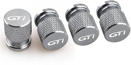 MMPZZ 4 Stück Ventilkappen für Autoreifen und - räder für Peugeot GTI 206 207 208 306 307 308 4007 5008 407 106, Autoventil Kappe, Reifen Ventilkappen Auto Zubehör,C von MMPZZ