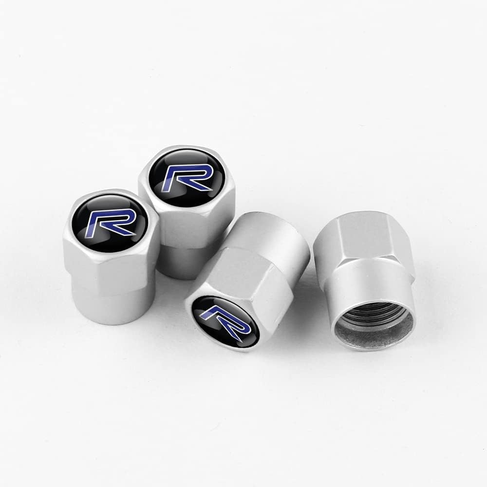 MMPZZ 4 Stück Ventilkappen für Autoreifen und - räder für Volvo R Design xc60 v60 s60 v40 v50 s40 s80 c30 xc40 xc70, Autoventil Kappe, Reifen Ventilkappen Auto Zubehör,C MMPZZ 4 Stück Ventilkappen für Autoreifen und - räder für Volvo R Design xc60 v60 s60 v40 v50 s40 s80 c30 xc40 xc70, Autoventil Kappe, Reifen Ventilkappen Auto Zubehör,C von MMPZZ
