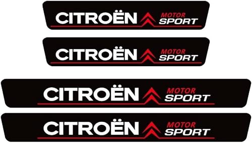 MMPZZ Auto Einstiegsleisten Schutzfolie Kohlefaser Türschweller für Citroen Sport Racing Saxo VTS DS3, Anti Scratch Türschweller Schutz Leisten Auto Zubehör,E MMPZZ Auto Einstiegsleisten Schutzfolie Kohlefaser Türschweller für Citroen Sport Racing Saxo VTS DS3, Anti Scratch Türschweller Schutz Leisten Auto Zubehör,E von MMPZZ