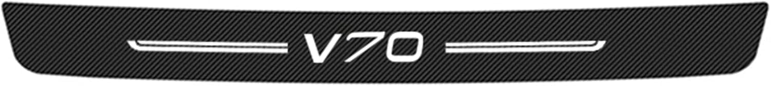 MMPZZ Auto Kofferraum Schwellerschutz Abdeckung für Volvo C30 S40 C70 S60 S80 S90 T6 V70 V90 XC40 XC60 XC70 XC90, Ladekantenschutz Kofferraum Selbstklebender Heckstoßstangenschutz zubehör,70 MMPZZ Auto Kofferraum Schwellerschutz Abdeckung für Volvo C30 S40 C70 S60 S80 S90 T6 V70 V90 XC40 XC60 XC70 XC90, Ladekantenschutz Kofferraum Selbstklebender Heckstoßstangenschutz zubehör,70 von MMPZZ
