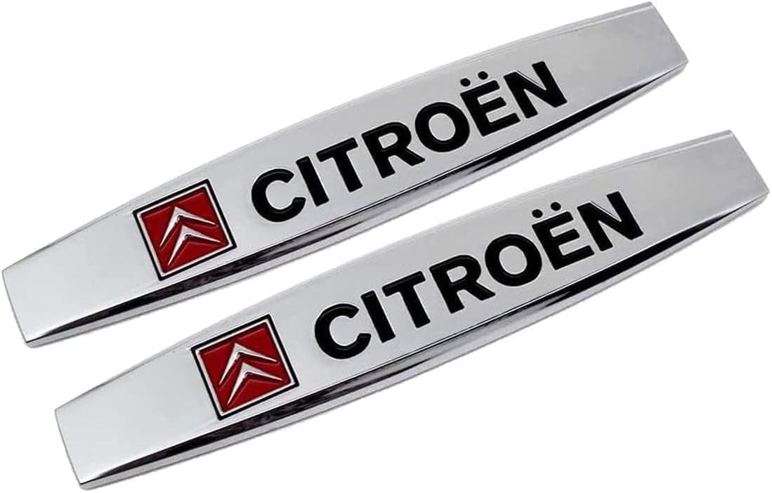 MMPZZ Auto Logo Aufkleber für Citroen, Kühlergrill Logo & Kofferraum-Emblem Emblem Emblem Heckklappe Kofferraum Kotflügel Auto Dekoration MMPZZ Auto Logo Aufkleber für Citroen, Kühlergrill Logo & Kofferraum-Emblem Emblem Emblem Heckklappe Kofferraum Kotflügel Auto Dekoration von MMPZZ