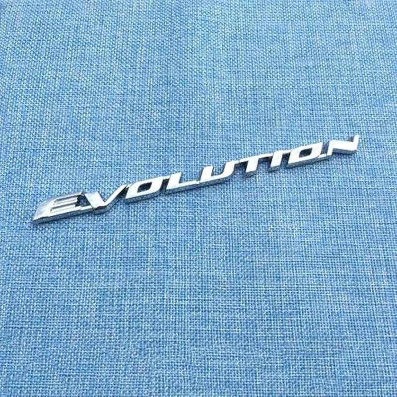 MMPZZ Auto Logo Aufkleber für Mitsubishi Lancer-EX Evolution, Kühlergrill Logo & Kofferraum-Emblem Emblem Emblem Heckklappe Kofferraum Kotflügel Auto Dekoration,A von MMPZZ