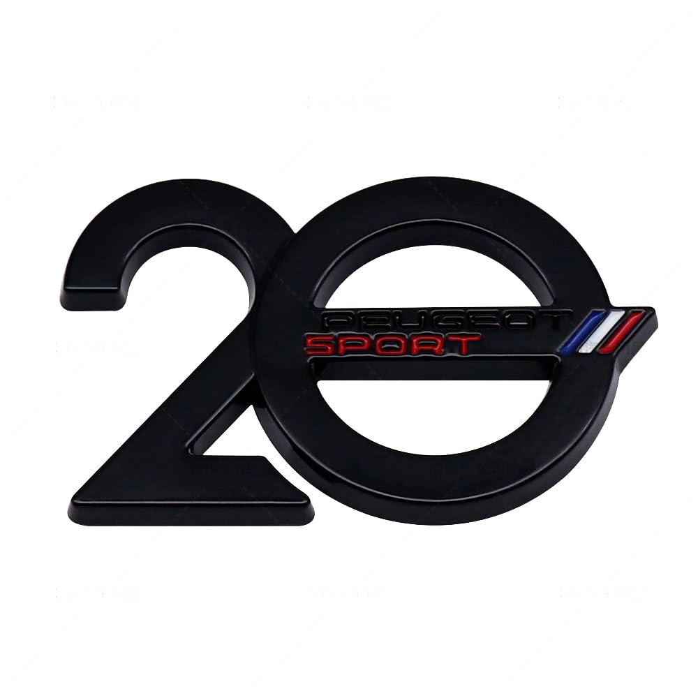 MMPZZ Auto Logo Aufkleber für Peugeot, Kühlergrill Logo & Kofferraum-Emblem Emblem Emblem Heckklappe Kofferraum Kotflügel Auto Dekoration,B MMPZZ Auto Logo Aufkleber für Peugeot, Kühlergrill Logo & Kofferraum-Emblem Emblem Emblem Heckklappe Kofferraum Kotflügel Auto Dekoration,B von MMPZZ