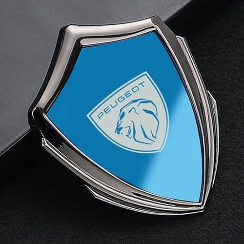 MMPZZ Auto Logo Aufkleber für Peugeot 206 307 308 3008 207 208 407 508, Kühlergrill Logo & Kofferraum-Emblem Emblem Emblem Heckklappe Kofferraum Kotflügel Auto Dekoration,A MMPZZ Auto Logo Aufkleber für Peugeot 206 307 308 3008 207 208 407 508, Kühlergrill Logo & Kofferraum-Emblem Emblem Emblem Heckklappe Kofferraum Kotflügel Auto Dekoration,A von MMPZZ