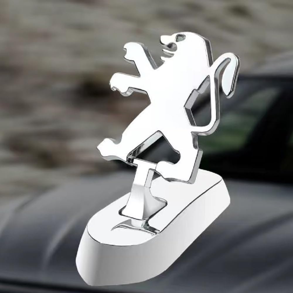 MMPZZ Auto Logo Aufkleber für Peugeot 207 2006-2012, Kühlergrill Logo & Kofferraum-Emblem Emblem Emblem Heckklappe Kofferraum Kotflügel Auto Dekoration MMPZZ Auto Logo Aufkleber für Peugeot 207 2006-2012, Kühlergrill Logo & Kofferraum-Emblem Emblem Emblem Heckklappe Kofferraum Kotflügel Auto Dekoration von MMPZZ