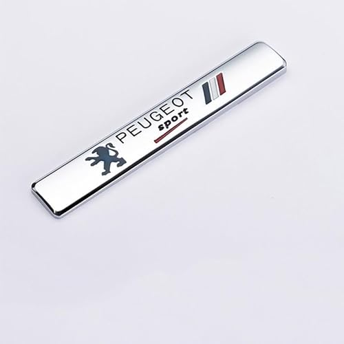 MMPZZ Auto Logo Aufkleber für Peugeot 3008 5008 GT 2017-2020, Kühlergrill Logo & Kofferraum-Emblem Emblem Emblem Heckklappe Kofferraum Kotflügel Auto Dekoration,A MMPZZ Auto Logo Aufkleber für Peugeot 3008 5008 GT 2017-2020, Kühlergrill Logo & Kofferraum-Emblem Emblem Emblem Heckklappe Kofferraum Kotflügel Auto Dekoration,A von MMPZZ