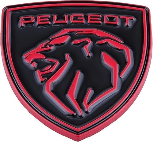 MMPZZ Auto Logo Aufkleber für Peugeot RCZ 2010-2013, Kühlergrill Logo & Kofferraum-Emblem Emblem Emblem Heckklappe Kofferraum Kotflügel Auto Dekoration,A MMPZZ Auto Logo Aufkleber für Peugeot RCZ 2010-2013, Kühlergrill Logo & Kofferraum-Emblem Emblem Emblem Heckklappe Kofferraum Kotflügel Auto Dekoration,A von MMPZZ