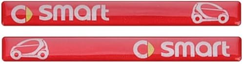 MMPZZ Auto Logo Aufkleber für Smart 450 451 453 Fortwo Forfour, Kühlergrill Logo & Kofferraum-Emblem Emblem Emblem Heckklappe Kofferraum Kotflügel Auto Dekoration,C MMPZZ Auto Logo Aufkleber für Smart 450 451 453 Fortwo Forfour, Kühlergrill Logo & Kofferraum-Emblem Emblem Emblem Heckklappe Kofferraum Kotflügel Auto Dekoration,C von MMPZZ