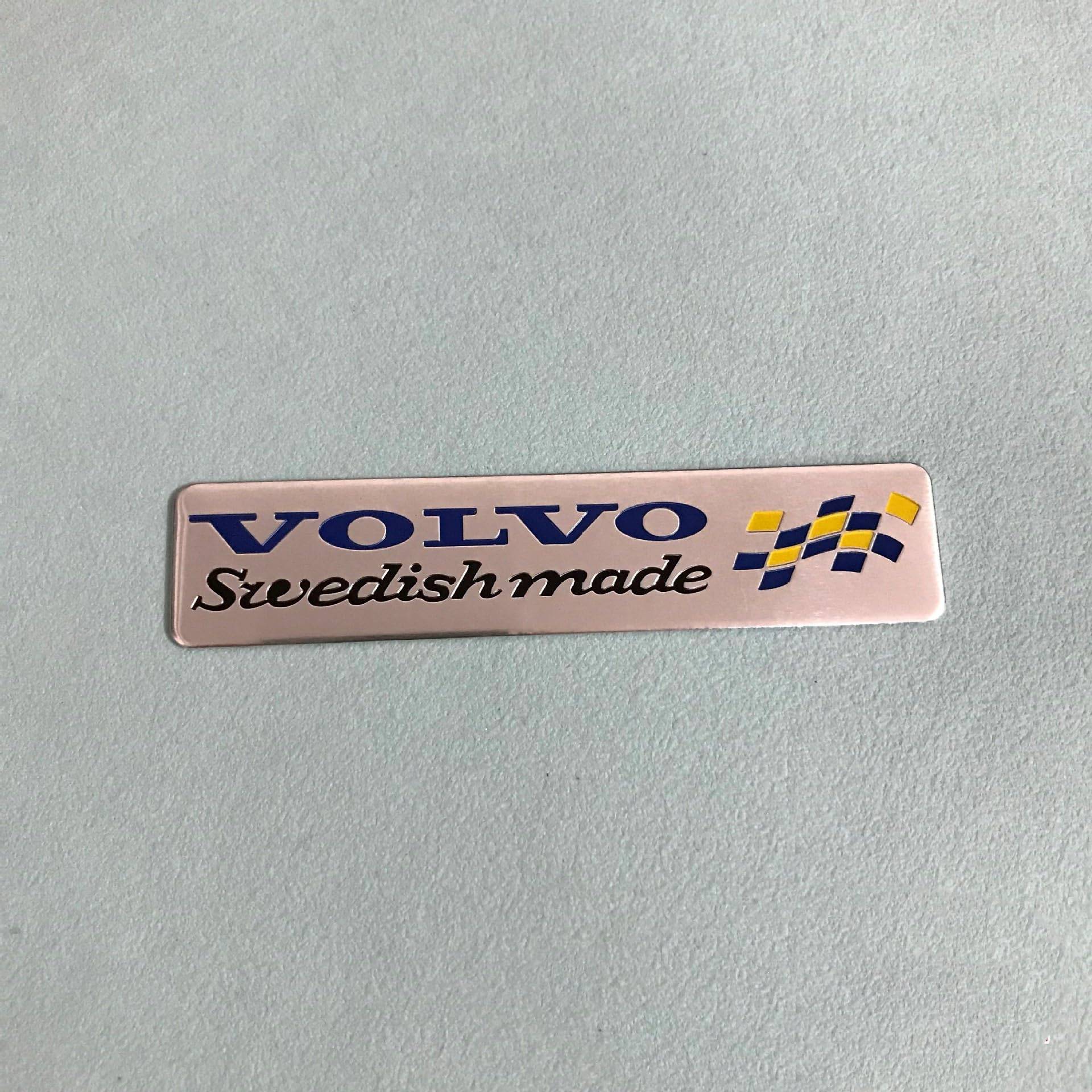 MMPZZ Auto Logo Aufkleber für Volvo, Kühlergrill Logo & Kofferraum-Emblem Emblem Emblem Heckklappe Kofferraum Kotflügel Auto Dekoration,E MMPZZ Auto Logo Aufkleber für Volvo, Kühlergrill Logo & Kofferraum-Emblem Emblem Emblem Heckklappe Kofferraum Kotflügel Auto Dekoration,E von MMPZZ