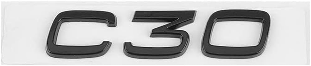 MMPZZ Auto Logo Aufkleber für Volvo C30, Kühlergrill Logo & Kofferraum-Emblem Emblem Emblem Heckklappe Kofferraum Kotflügel Auto Dekoration,Black MMPZZ Auto Logo Aufkleber für Volvo C30, Kühlergrill Logo & Kofferraum-Emblem Emblem Emblem Heckklappe Kofferraum Kotflügel Auto Dekoration,Black von MMPZZ