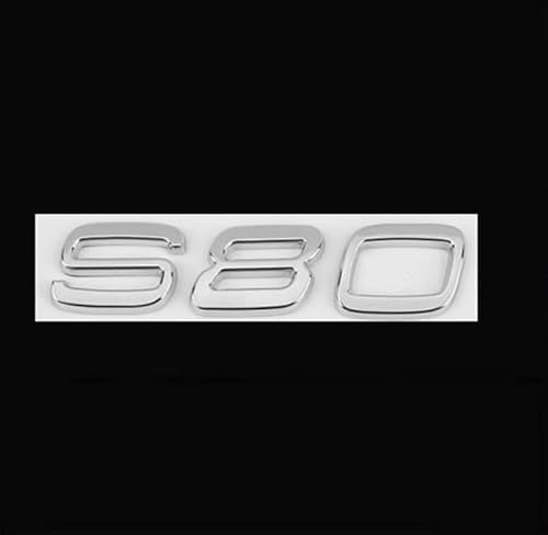 MMPZZ Auto Logo Aufkleber für Volvo S40 S60 S80 S90, Kühlergrill Logo & Kofferraum-Emblem Emblem Emblem Heckklappe Kofferraum Kotflügel Auto Dekoration,Silver-C MMPZZ Auto Logo Aufkleber für Volvo S40 S60 S80 S90, Kühlergrill Logo & Kofferraum-Emblem Emblem Emblem Heckklappe Kofferraum Kotflügel Auto Dekoration,Silver-C von MMPZZ