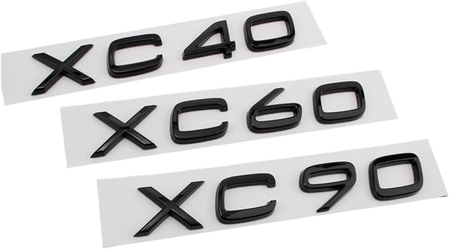 MMPZZ Auto Logo Aufkleber für Volvo XC40 XC60 XC90 XC30 XC50 XC70 XC80, Kühlergrill Logo & Kofferraum-Emblem Emblem Emblem Heckklappe Kofferraum Kotflügel Auto Dekoration,B-80 MMPZZ Auto Logo Aufkleber für Volvo XC40 XC60 XC90 XC30 XC50 XC70 XC80, Kühlergrill Logo & Kofferraum-Emblem Emblem Emblem Heckklappe Kofferraum Kotflügel Auto Dekoration,B-80 von MMPZZ