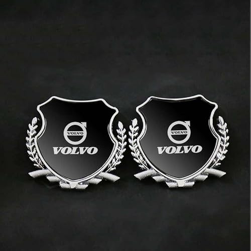 MMPZZ Auto Logo Aufkleber für Volvo XC60/40 S90/S60, Kühlergrill Logo & Kofferraum-Emblem Emblem Emblem Heckklappe Kofferraum Kotflügel Auto Dekoration,C MMPZZ Auto Logo Aufkleber für Volvo XC60/40 S90/S60, Kühlergrill Logo & Kofferraum-Emblem Emblem Emblem Heckklappe Kofferraum Kotflügel Auto Dekoration,C von MMPZZ