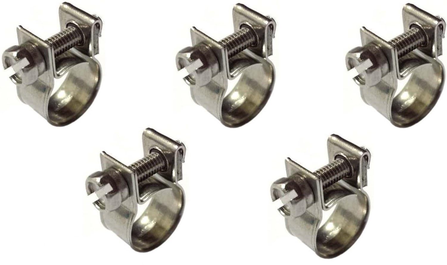 Schlauchschellen mini 7-9mm Schellen Mini Schellen Edelstahl V2A Schlauchschellen mini 7-9mm Schellen Mini Schellen Edelstahl V2A von MMT-Industry Products