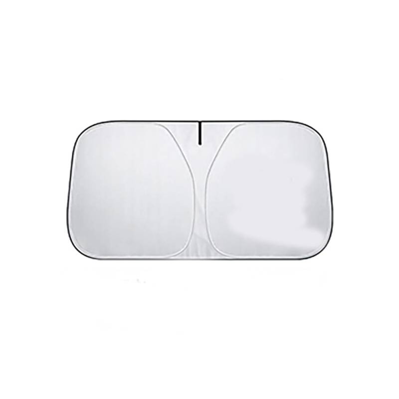 Sonnenschutz Auto Frontscheibe, für AAA Auto Sonnenblende Blockiert UV-Strahlen Faltbarer Windschutzscheibe Sunshade,B 145 * 80cm von MNBVGHH