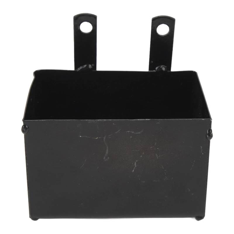 Motorrad Batterieabdeckung Motorrad-Batteriekastenhalter, Batterieträgergehäuse, rostfrei, robuste Struktur für 50 cc, 70 cc, 110 cc, 125 cc, ATV, Dirtbike seitliche Batterie everkleidungsabdeckungen von MNEVZX