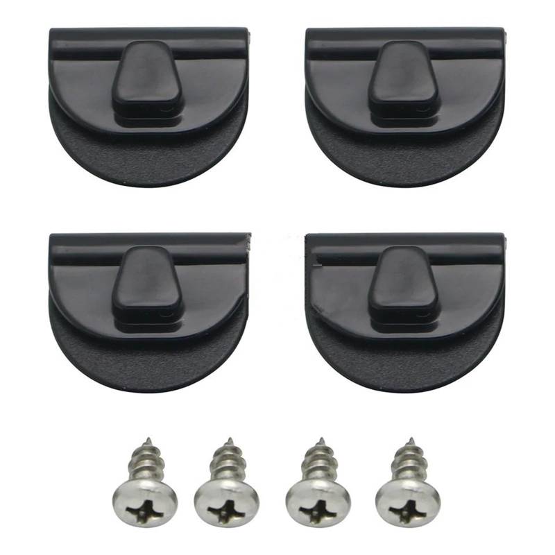 Motorrad Batterieabdeckung Motorrad Linke Seitenabdeckungen Knopfclips Halterung Klemmabdeckung Clip Passend für Harley Sportster XL 883 1200 48 72 2004-2022 seitliche Batterie everkleidungsabdeckunge von MNEVZX