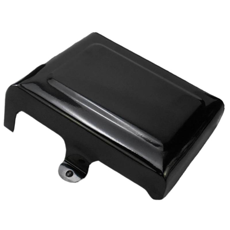 Motorrad Batterieabdeckung Motorrad Rechte Seite Batterie Abdeckung Glanz Schwarz Fit Für Harley Dyna FXDF FLD Super Glide Wide Glide 2012-2017 Street Bob seitliche Batterie everkleidungsabdeckungen von MNEVZX