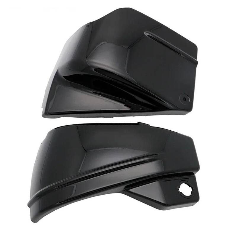Motorrad Batterieabdeckung Motorradzubehör Seitenbatterieverkleidungsabdeckungen Panel Fit für Yamaha V-Star XVS400 XVS650 Dragstar DS400 DS650 seitliche Batterie everkleidungsabdeckungen(Gloss Black) von MNEVZX