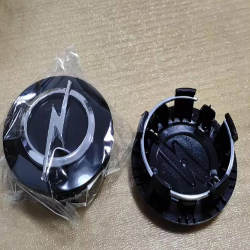 4 Stück Auto Nabenkappen, für Opel 54mm Nabendeckel Radnabenkappen Felgendeckel Wasserdich Staubdicht Auto Radkappen Zubehör,A-54mm von MNGKIQC