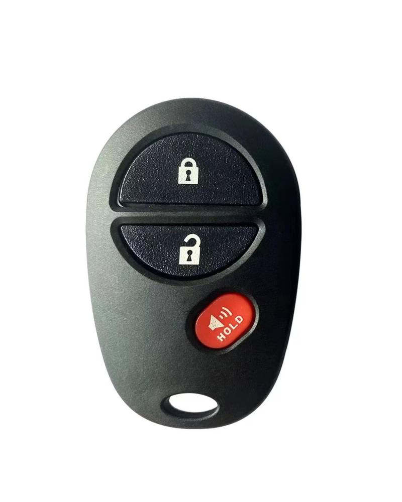 Auto SchlüSselgehäUse Für Toyota Für Sequoia Für Highlander Für Sienna Für Tacoma Für Tundra Auto Accessori 3 4 5 6 Tasten Control Key Shell Fall SchlüSselgehäUse(3Buttons) von MNNZHG
