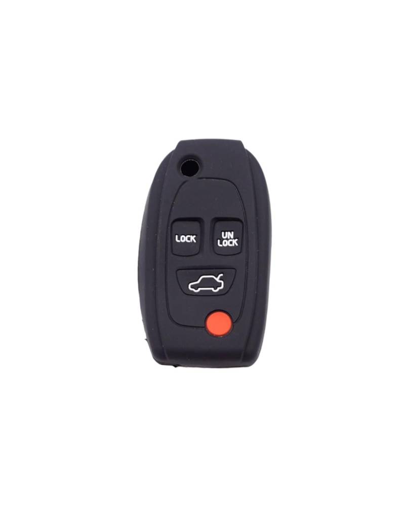 Auto SchlüSselgehäUse Für Volvoes Für S60 Für XC90 V50 S40 V70 Für S60 S70 S80 XC70 Abdeckungshalter Fob Protector Silikon Smart Car Key Shell Case SchlüSselgehäUse von MNNZHG