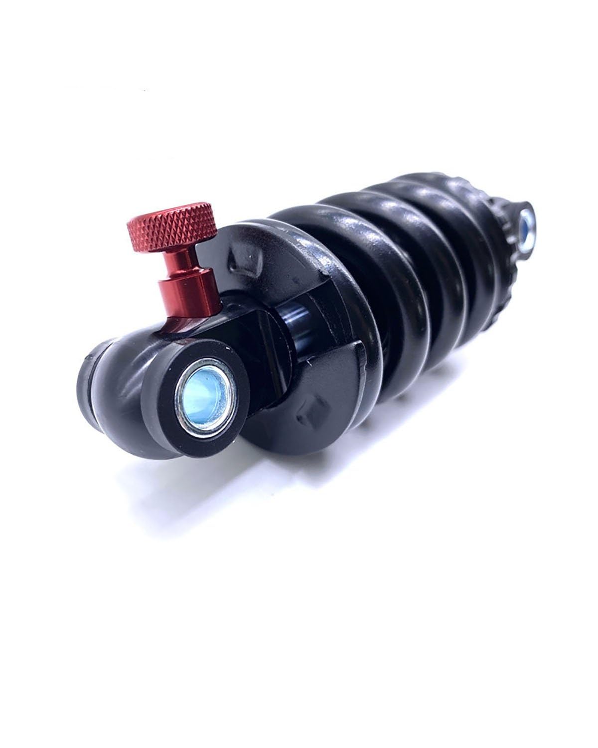 Federbein 125mm Stoßdämpfer Öldruckfeder Stoßdämpfer Mit Dämpfung Offroad-Mountainbike Elektro-Skateboard Stoßdämpfer Dämpfer(125mm 650LBS) von MNNZHG