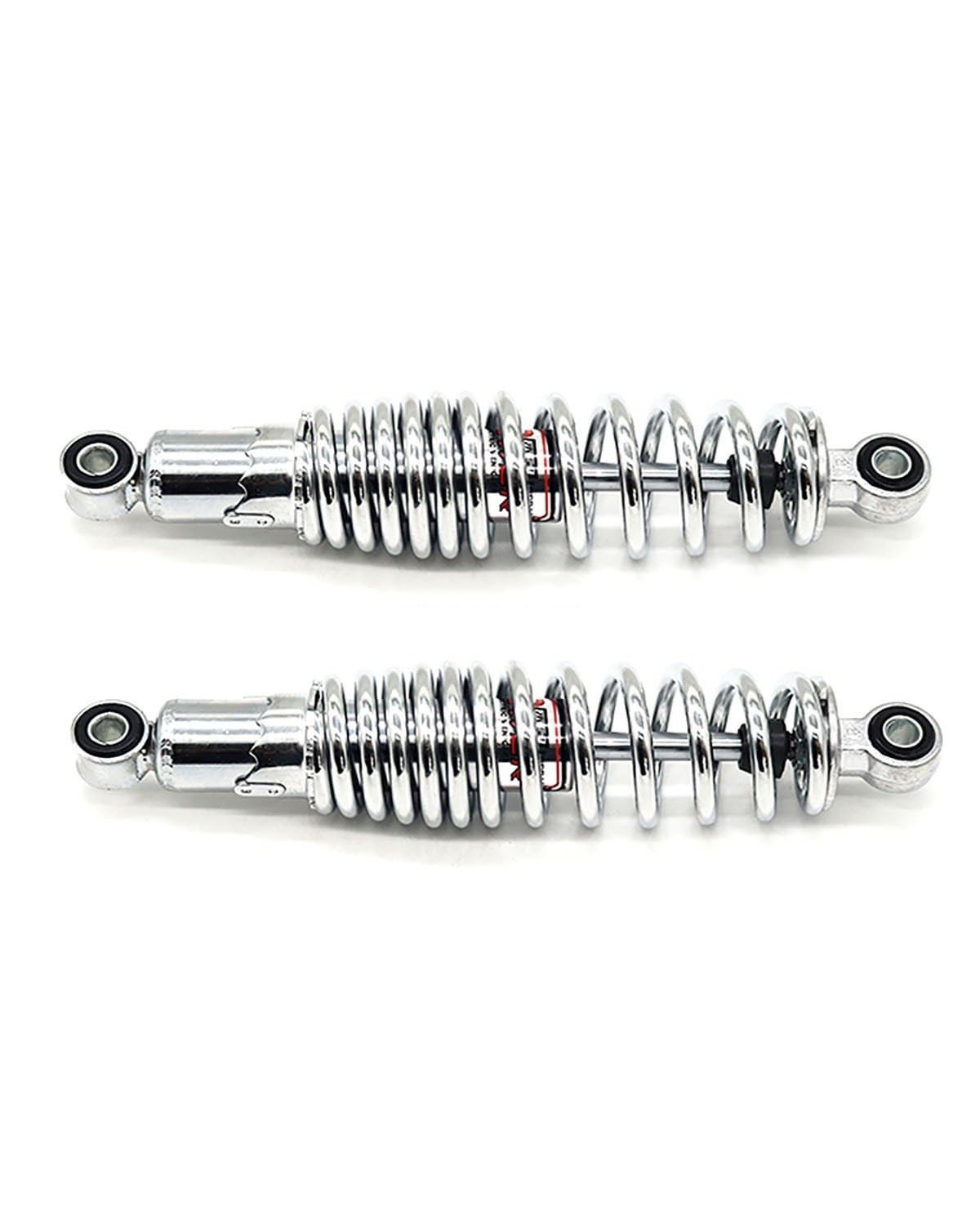 Federbein 250 270 290 310mm Motorrad Stoßdämpfer Suspension Schutz Hinten Stoßdämpfer Off-Road Fahrzeug Stoßdämpfer Dämpfer(270mm Silver) von MNNZHG