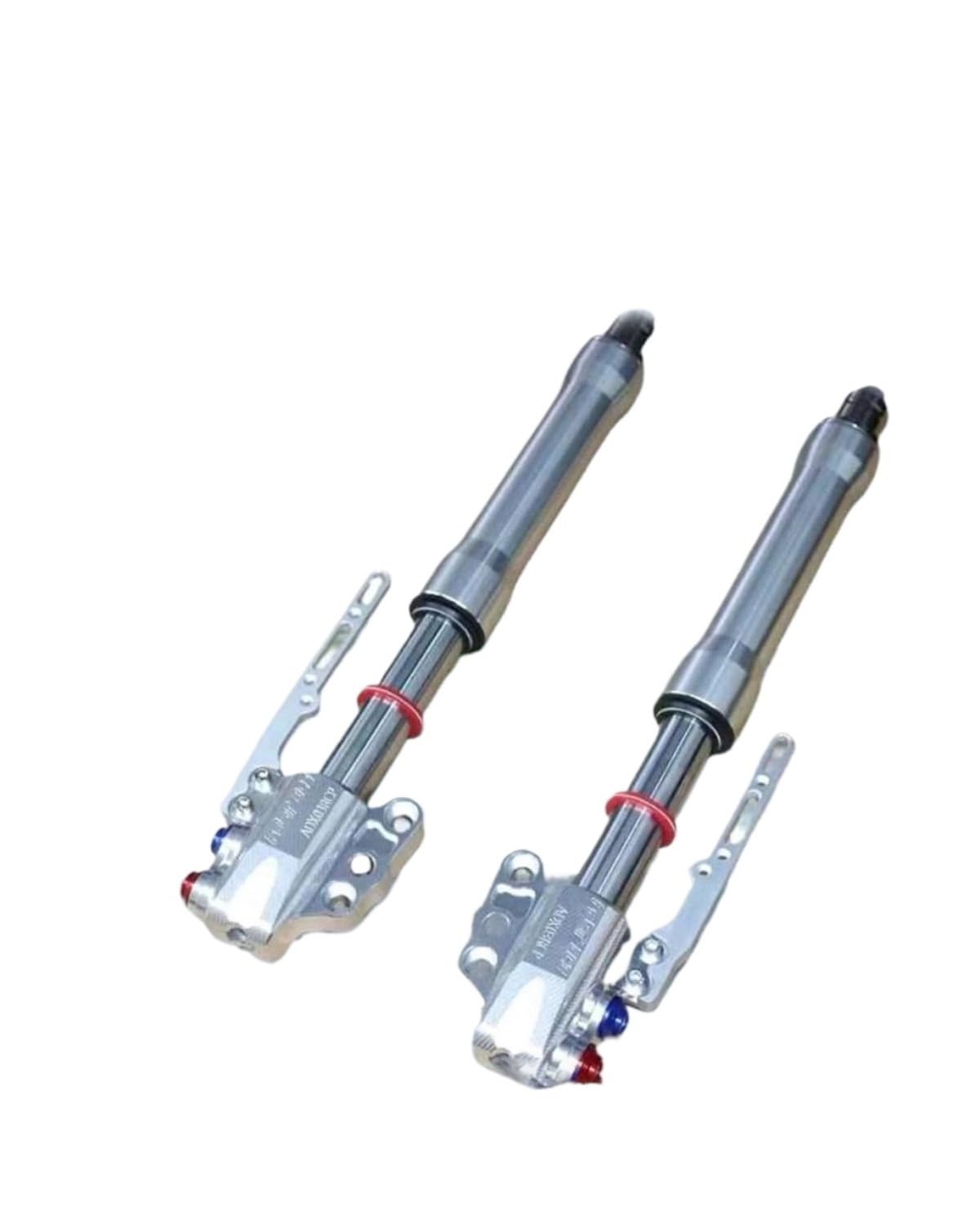 Federbein 30/31/33 Core 400mm Für Yamaha RSZ Force NIU N1S U + B Ninebot Elektrische Roller Ändern Motorrad Invertiert Front Stoßdämpfer Stoßdämpfer Dämpfer(31-400MM Silver A) von MNNZHG