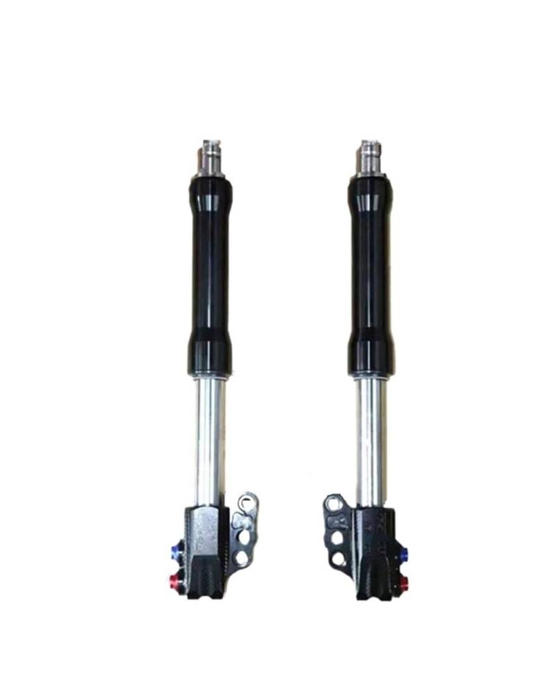 Federbein 30/31/33 Core 400mm Für Yamaha RSZ Force NIU N1S U + B Ninebot Elektrische Roller Ändern Motorrad Invertiert Front Stoßdämpfer Stoßdämpfer Dämpfer(31 core 400mm Black) von MNNZHG