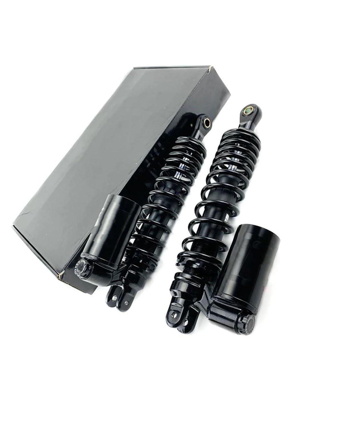 Federbein 320/340/360mm Für Yamaha Roller Nmax Nvx Aerox155 Xmax300 Pcx150 Pgo Gtr125 Motorrad Hinten Invertiert Schocks Universal Stoßdämpfer Dämpfer(320mm Black) von MNNZHG