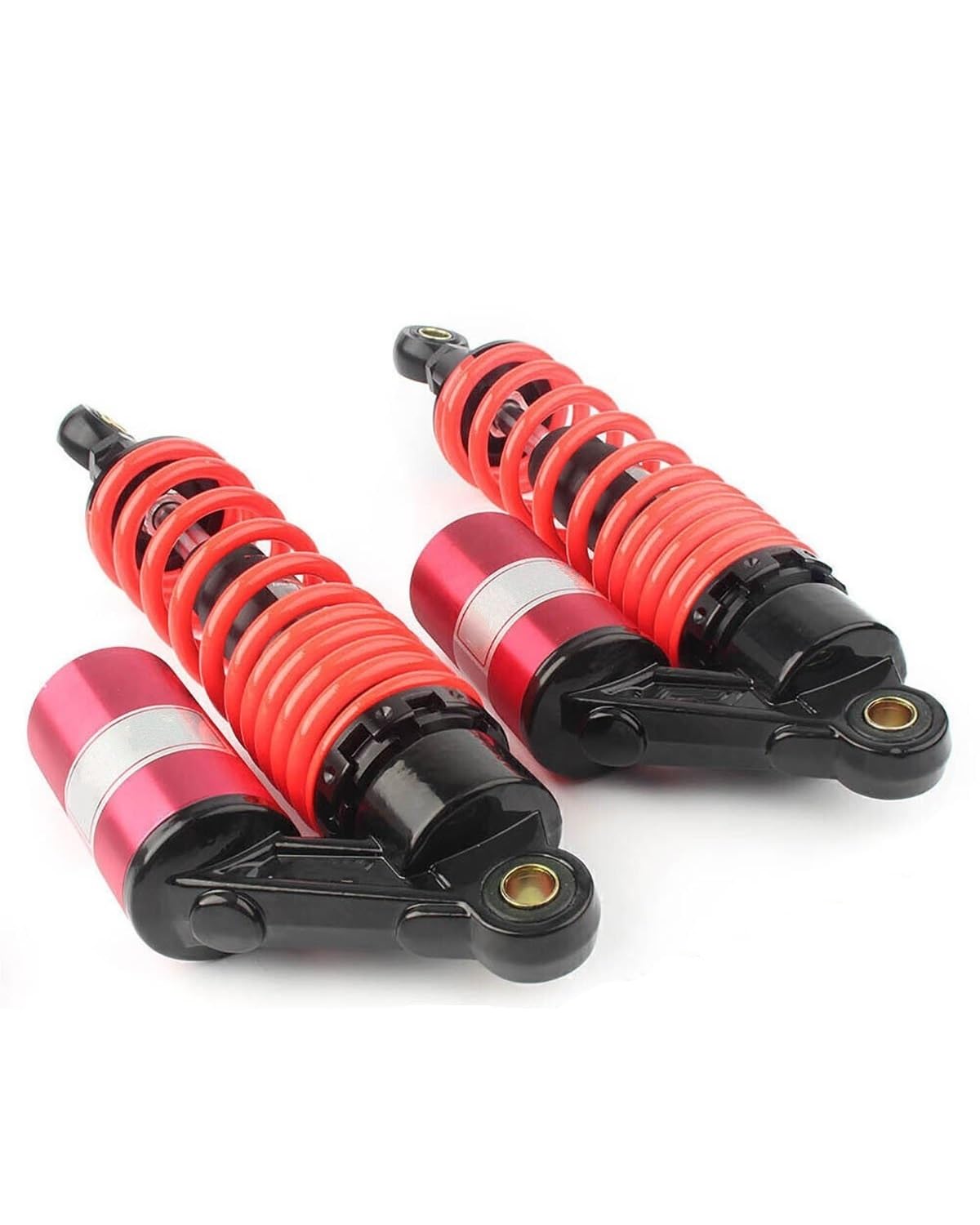 Federbein 320mm Stoßdämpfer Modifizierter Stoßdämpfer G-Six Für Monkey-1 25 Little Monkey Stoßdämpfer Dämpfer(Orange+orange Bottle - Black) von MNNZHG