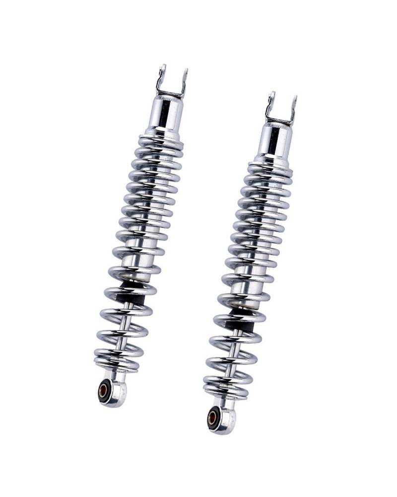 Federbein 335MM Für Falcon Für Land Für Rover Hinten Stoßdämpfer Hinten Gabel Zubehör Roller Motor Hinten Stoßdämpfer Stoßdämpfer Dämpfer(Silver) von MNNZHG