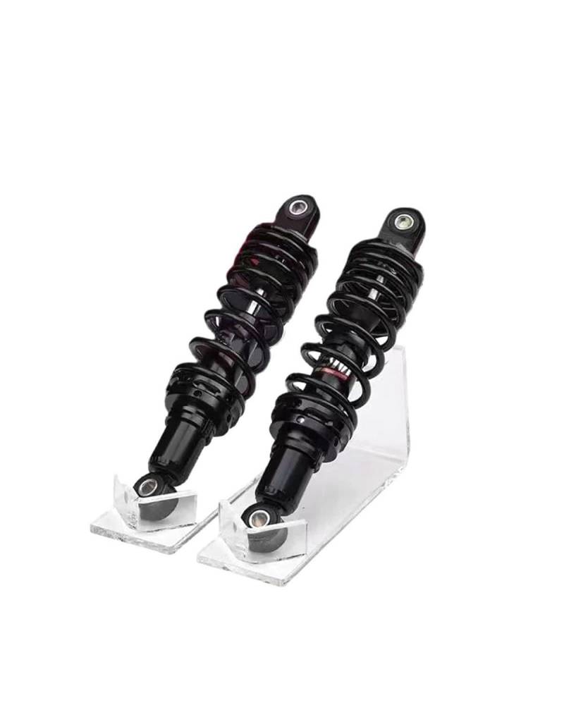 Federbein Für Dirt Bike Pit Bike Quad ATV Roller RSZ Jog NIU Ninebot 270mm 300mm Hinten Stoßdämpfer Motorrad Hinten Suspension Universal Stoßdämpfer Dämpfer(270MM Black 1pair) von MNNZHG
