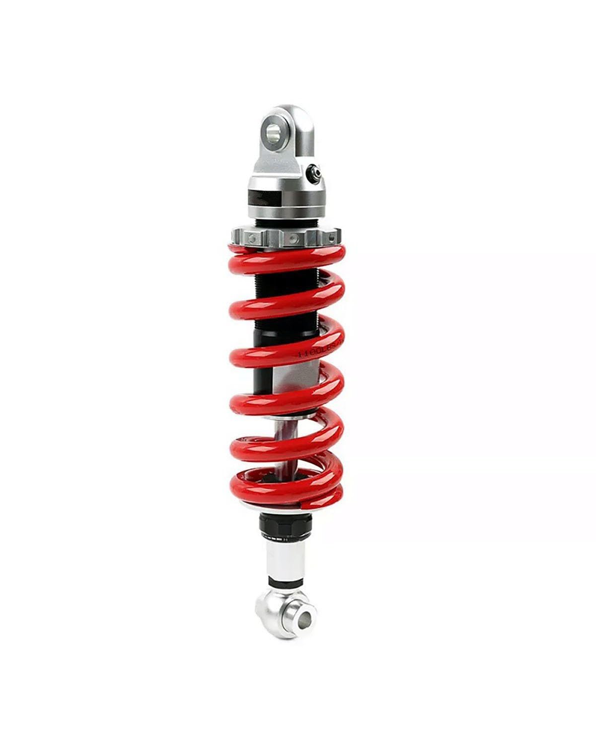 Federbein Für Electra Glide Touring Electra Touring Electra Road Glide Road King 13mm Frühling Motorrad STOßDÄMPFER Stoßdämpfer Dämpfer(True Damping 320 red) von MNNZHG