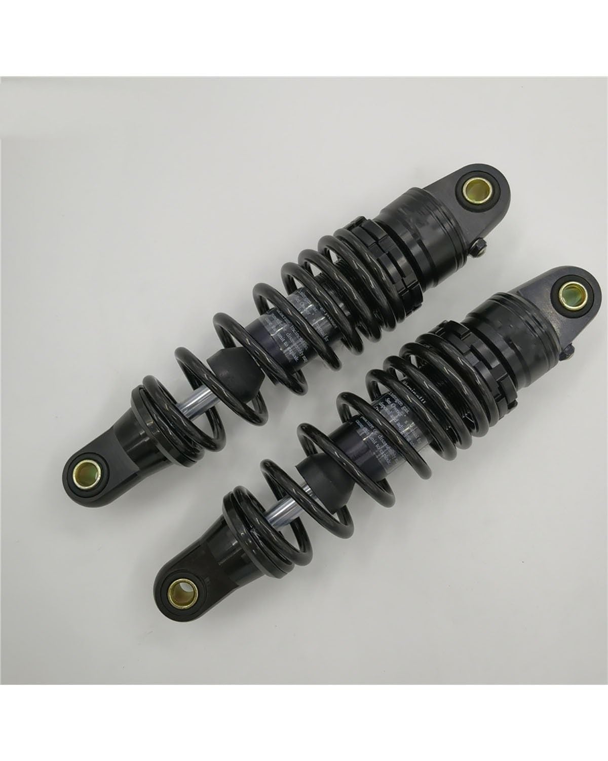 Federbein Für NIU UQI U+ MQIS + N1S U2 009 Elektrofahrrad 2 Stück 300 Mm 310 Mm 320 Mm Motorrad-Stoßdämpfer Hinterradaufhängung Stoßdämpfer Dämpfer(Black,320mm) von MNNZHG