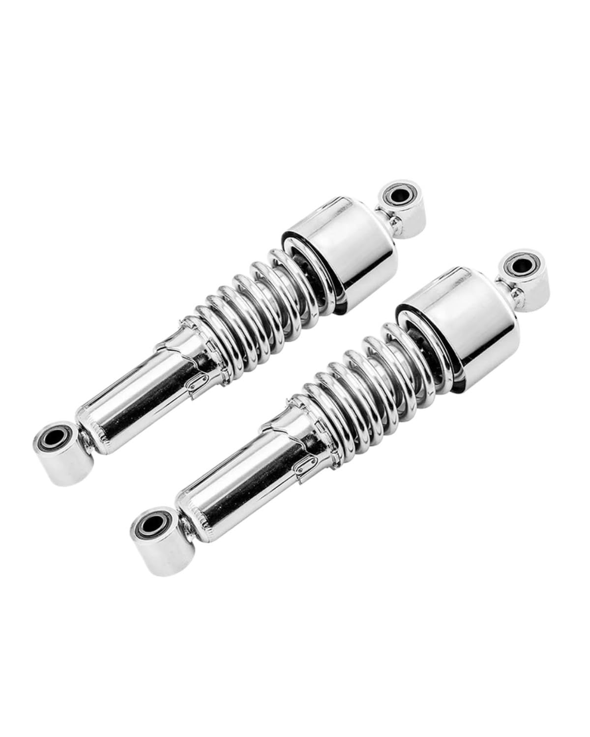 Federbein Für Sportster 883 1200 Motorrad 11,75 Zoll In Hinten Schocks Senkung Kit Vorspannung Einstellbar Stoßdämpfer Dämpfer(267mm Chrome) von MNNZHG
