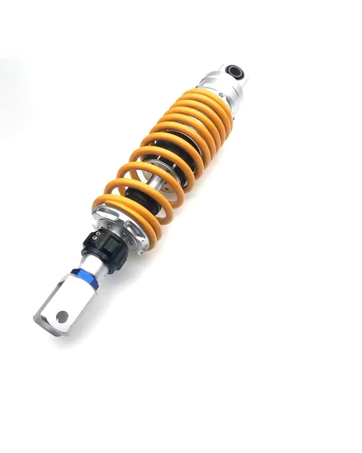 Federbein Für Suzuki Für Yamaha Force Jog RSZ NIU 1 Stücke 300mm Bis 360mm Motorrad Luft Hinten Stoßdämpfer Dämpfung Einstellbar Stoßdämpfer Dämpfer(300mm Yellow) von MNNZHG