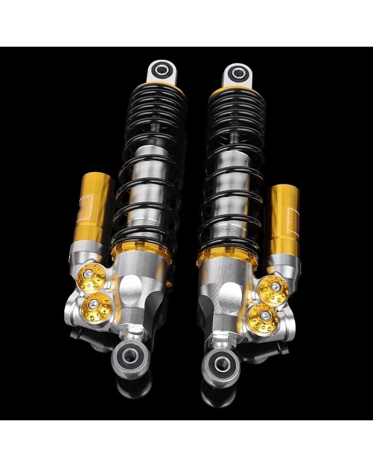 Federbein Für Yamaha BWS Nmax Für Xmax Aerox Gtr125 Pcx125150 NIU Wildfire Universal 310mm Motorrad Hinten Einstellen Dämpfung Stoßdämpfer Stoßdämpfer Dämpfer(310mm Round Golden) von MNNZHG