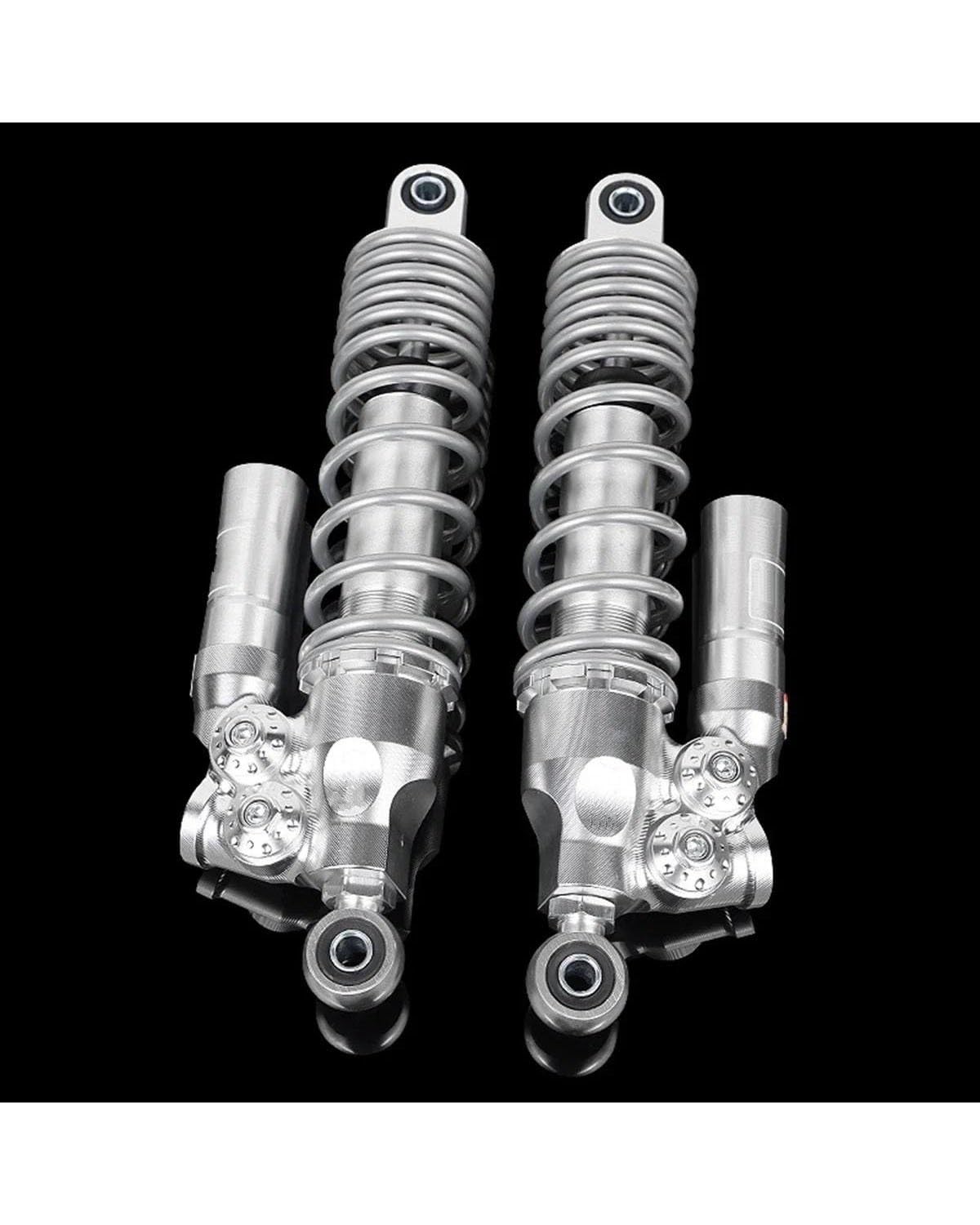 Federbein Für Yamaha BWS Nmax Für Xmax Aerox Gtr125 Pcx125150 NIU Wildfire Universal 310mm Motorrad Hinten Einstellen Dämpfung Stoßdämpfer Stoßdämpfer Dämpfer(310mm Round Silver) von MNNZHG