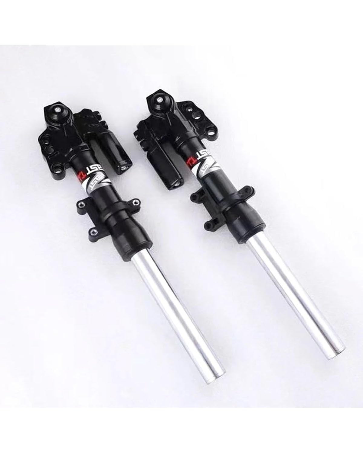 Federbein Für Yamaha Force RSZ Jog Cygnus-ZR NIU 30/33MM 380/400/420mm E-Motorrad Roller Front Suspension Hydraulische Front Stoßdämpfer Stoßdämpfer Dämpfer(33Core 420mm Black) von MNNZHG