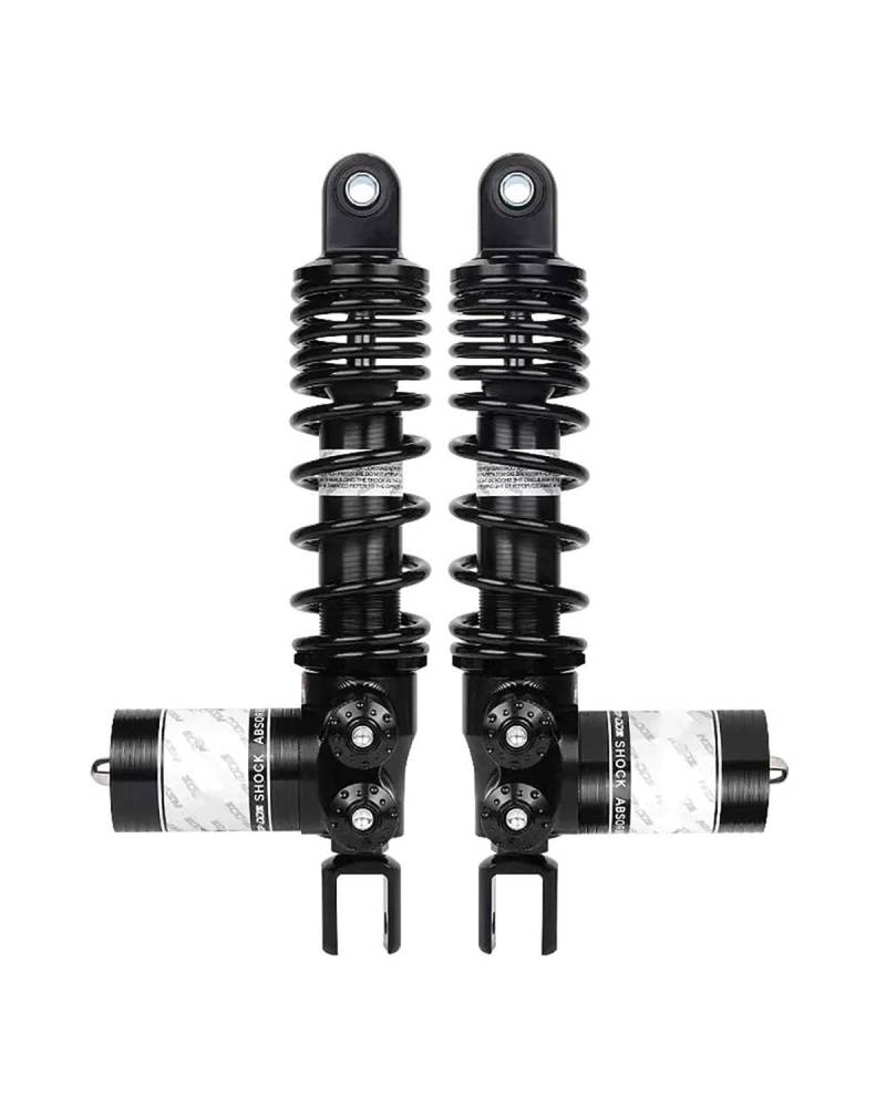 Federbein Für Yamaha Für Xmax NMAX Aerox RSZ NIU Ninebot Scooter Dirt Bike ATV Quad 290/320mm Motorrad Invert Hinten Stoßdämpfer Suspension Stoßdämpfer Dämpfer(290MM Black) von MNNZHG