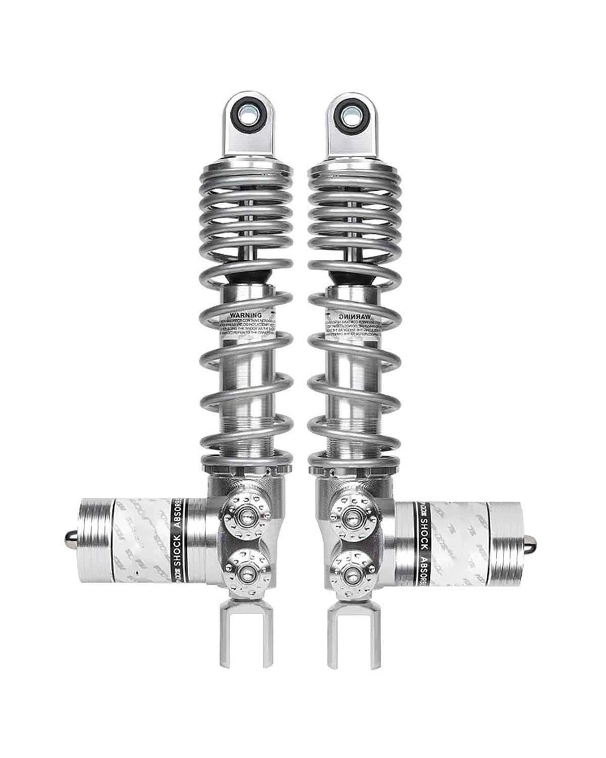 Federbein Für Yamaha Für Xmax NMAX Aerox RSZ NIU Ninebot Scooter Dirt Bike ATV Quad 290/320mm Motorrad Invert Hinten Stoßdämpfer Suspension Stoßdämpfer Dämpfer(290MM Silver) von MNNZHG