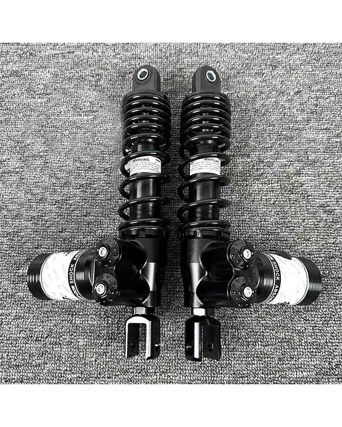 Federbein Für Yamaha Für Xmax NMAX Aerox RSZ NIU Ninebot Scooter Dirt Bike ATV Quad 290/320mm Motorrad Invert Hinten Stoßdämpfer Suspension Stoßdämpfer Dämpfer(320MM Black) von MNNZHG