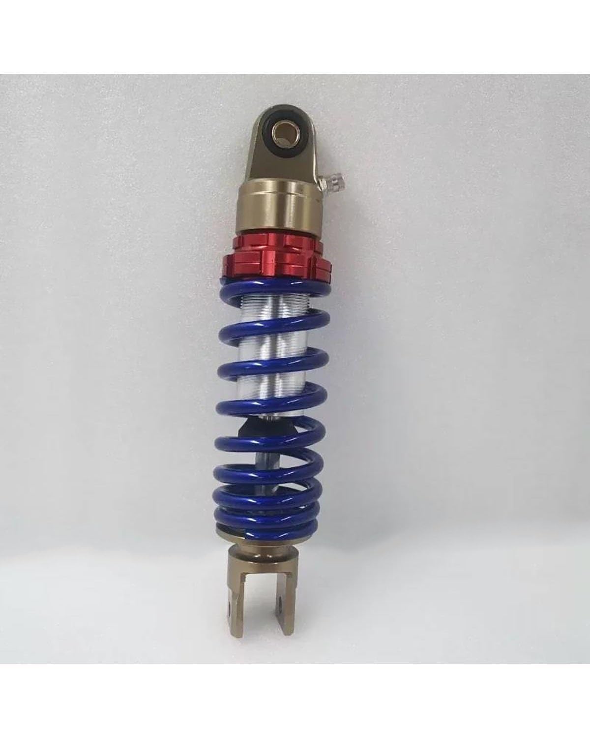 Federbein Für Yamaha JOG50 3KJ 50 100 235mm Clevis Motorrad Stickstoff Hinten Suspension Stoßdämpfer Frühling Ersatz Kit Stoßdämpfer Dämpfer(Khaki) von MNNZHG